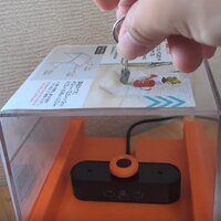 ラピュタの黒い石の赤外線軌跡デモ